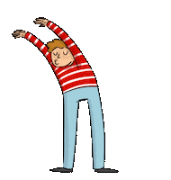 Artipsfactory man arms bras homme Sticker