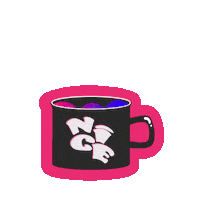 gpd_filmstudio coffee morning mug morning coffee Sticker