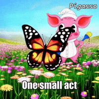 Flower Love GIF by The Pigasso