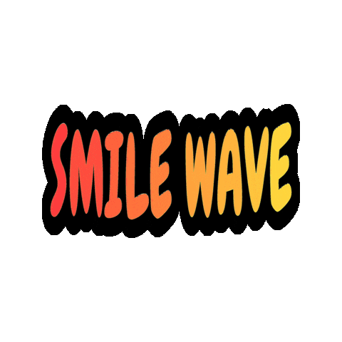 Variation Smile Wave Sticker by glimbop