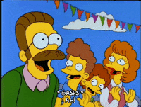 Shocked Season 4 GIF by The Simpsons