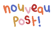 New Post Sticker