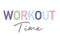 Fitness Time Sticker