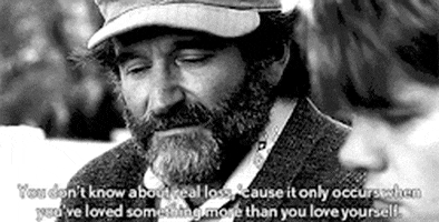 robin williams happiness GIF