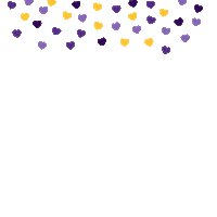 Hearts Sticker by Ouachita Baptist University
