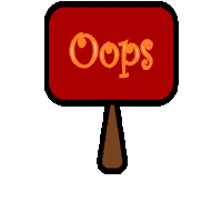 Bounce Oops Sticker