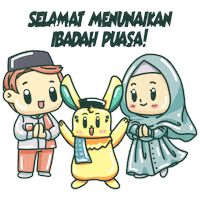 Mascot Ramadan Sticker by Milikumi
