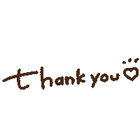 Heart Thank You Sticker