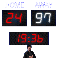 97 Away Sticker