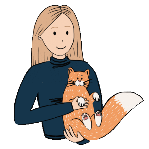 Cat Love Sticker