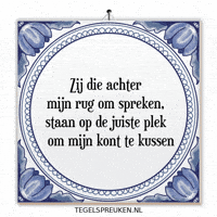 Nl Rug GIF by Tegelspreuken.nl