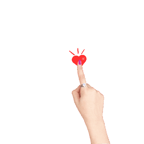 Heart Click Here Sticker