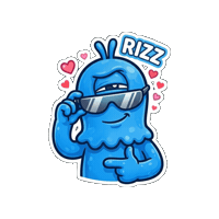 Mood Flirting Sticker by Momo & Tulus