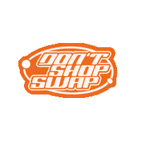 dontshopswap fashion vintage clothes sustainability Sticker