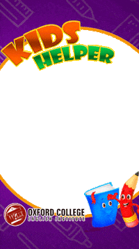 Kids Helper Sticker by oxfordcollege