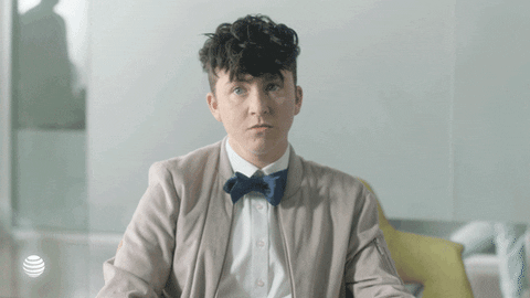 GuiltyParty giphyupload reaction stare watching you GIF