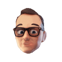 Comedy Glasses Sticker by Zoop®️