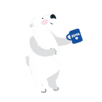 ediyacoffee ecofriendly 환경 환경의날 북극곰 Sticker