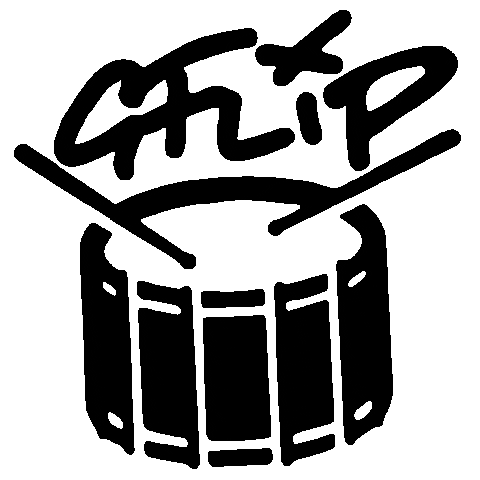 gflipdrums music australia queer drums Sticker