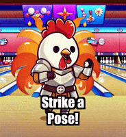Strike A Pose Victory GIF by Zorooster