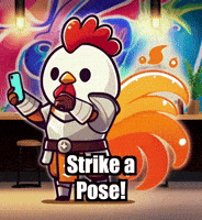 Strike A Pose Photo GIF by Zorooster