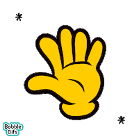 Wave Hello Sticker by Bobble