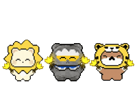 Cat Sun Sticker