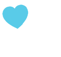 Blue Hearts Love Sticker by A&W Restaurants
