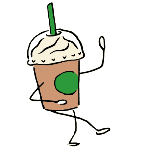 Coffee Break Dancing Sticker by Starbucks