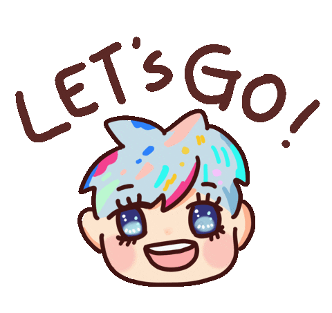 5ummahuihk giphyupload anime girl go Sticker