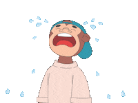 Sad Wah Wah Sticker by Just Ape