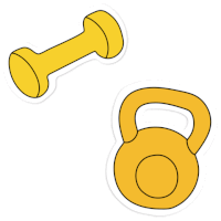 pss fitness pssaccent Sticker by popsugar