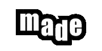 made_in_evil made Sticker