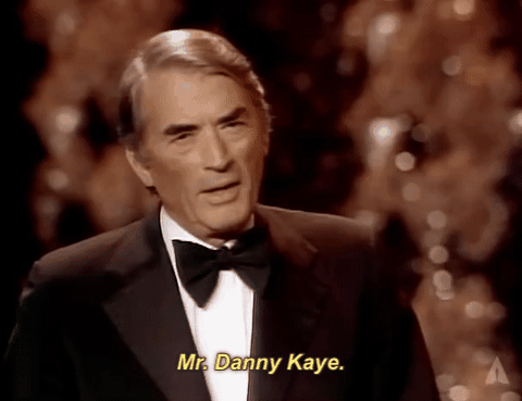 gregory peck mr danny kaye GIF by The Academy Awards