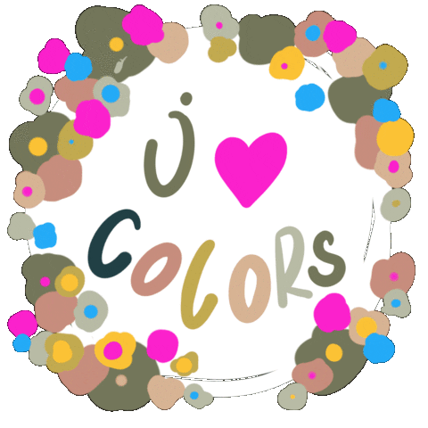 Colors Love Sticker