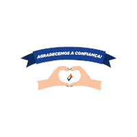 VallorizaSolucoes gratidao coração agradecemos valloriza Sticker
