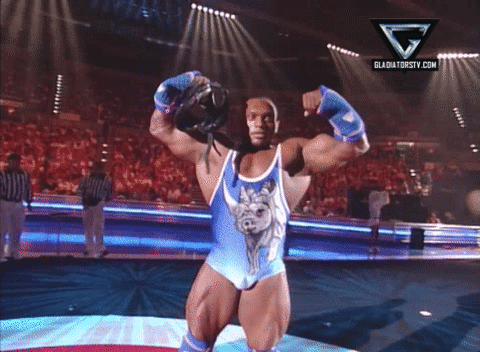 Muscle Bodybuilding GIF by Gladiators