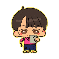 Vintage Selfie Sticker by AJ