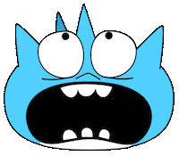 Scared Shark Week Sticker by coopidydoopidy