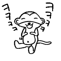 mozyspace laugh laughing 행복 meerkat Sticker