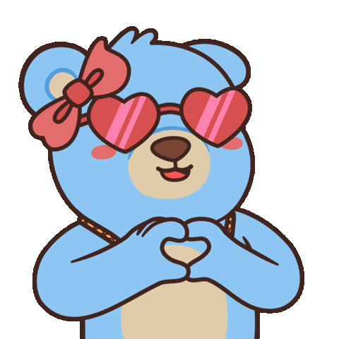 Happy I Love You Sticker by BEARISH