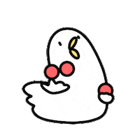 KwonKwonKyu party bird juggling kwon3 Sticker