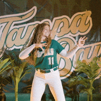 South Florida Horns Up GIF by USF Athletics