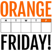 Orange And Black Cowboys Sticker by Oklahoma State University