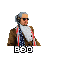 Boo Thumbs Down Sticker