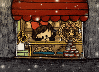 Studio Ghibli Snow GIF
