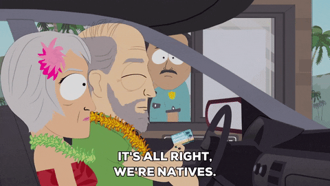 vacation guard GIF by South Park 