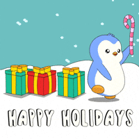 Merry Christmas GIF by Pudgy Penguins