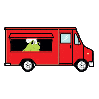 See Ya Hello Sticker by One Fat Frog