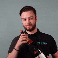 Champagne Good Job GIF by VOXTUR